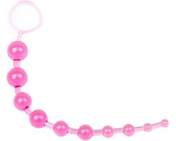 Anale Toy 10 Kralen Roze - Anale stimulator voor koppels