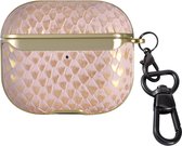UNIQ Accessory AirPods 3 Case - Snake Leather Roze