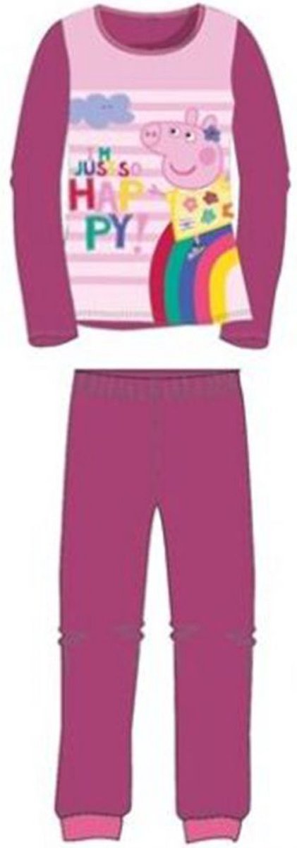 Peppa Pig Pyjama - Meisjespyjama - Paars