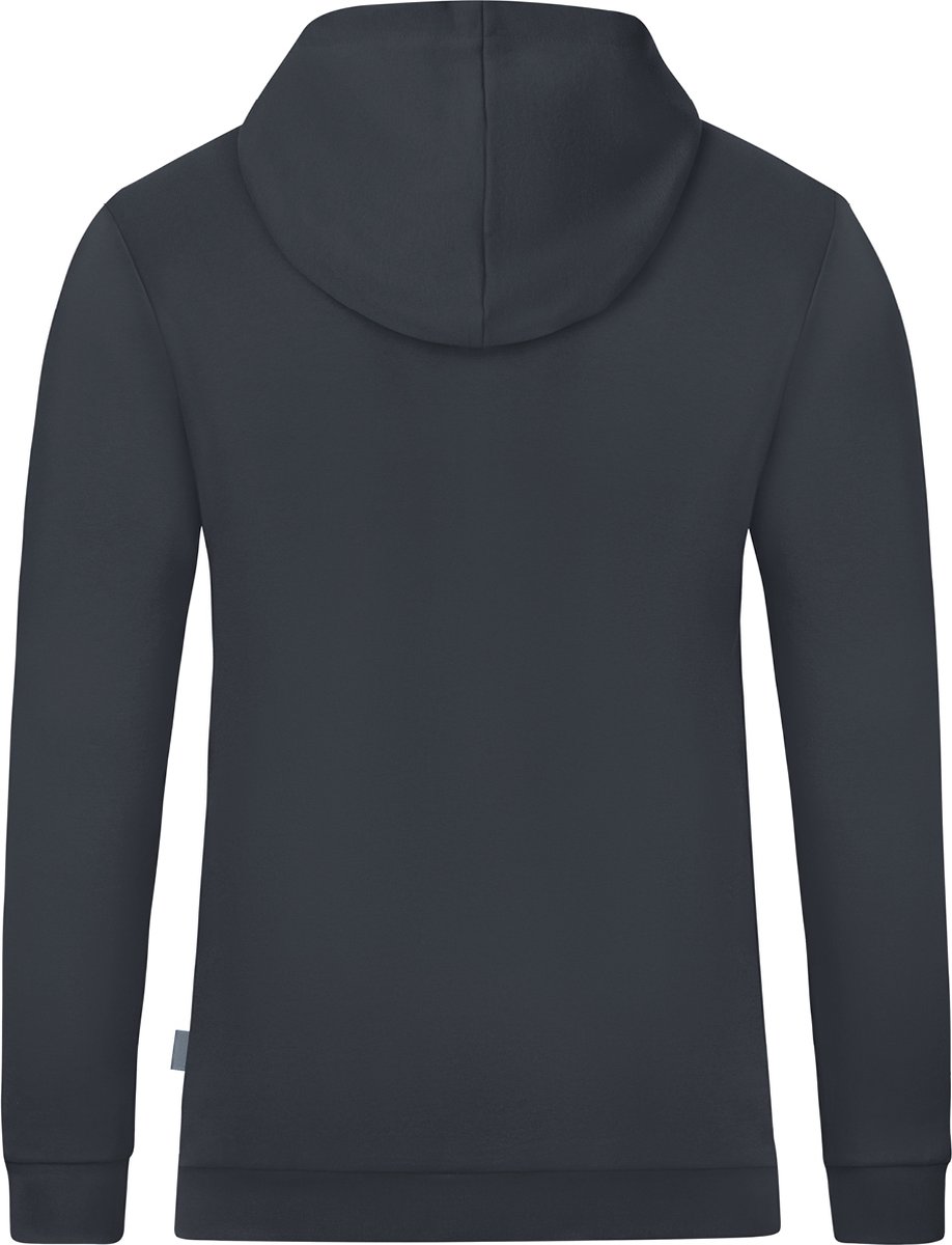 Jako Organic Sweater Met Kap Heren - Antraciet | Maat: L
