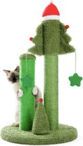 Cactus Kattenkrabpaal - Kerst Sfeer