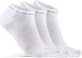 Craft Core Dry Shaftless 3-pack - Chaussettes de cyclisme de vélo - 34/36 - Wit