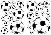 Muurstickers Voetbal | 25 Stuks | Kinderkamer | Jongens | Decoratie