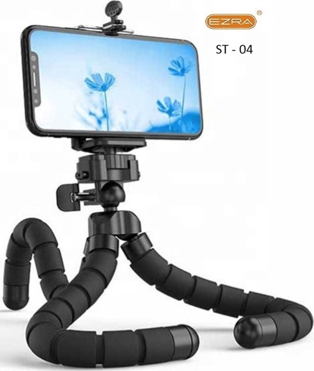 Flex arm tripod with remote Bluetooth shutter ST-04 EZRA