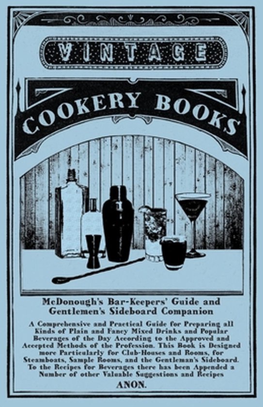 McDonough's Bar-Keepers' Guide and Gentlemen's Sideboard Com ... - cover