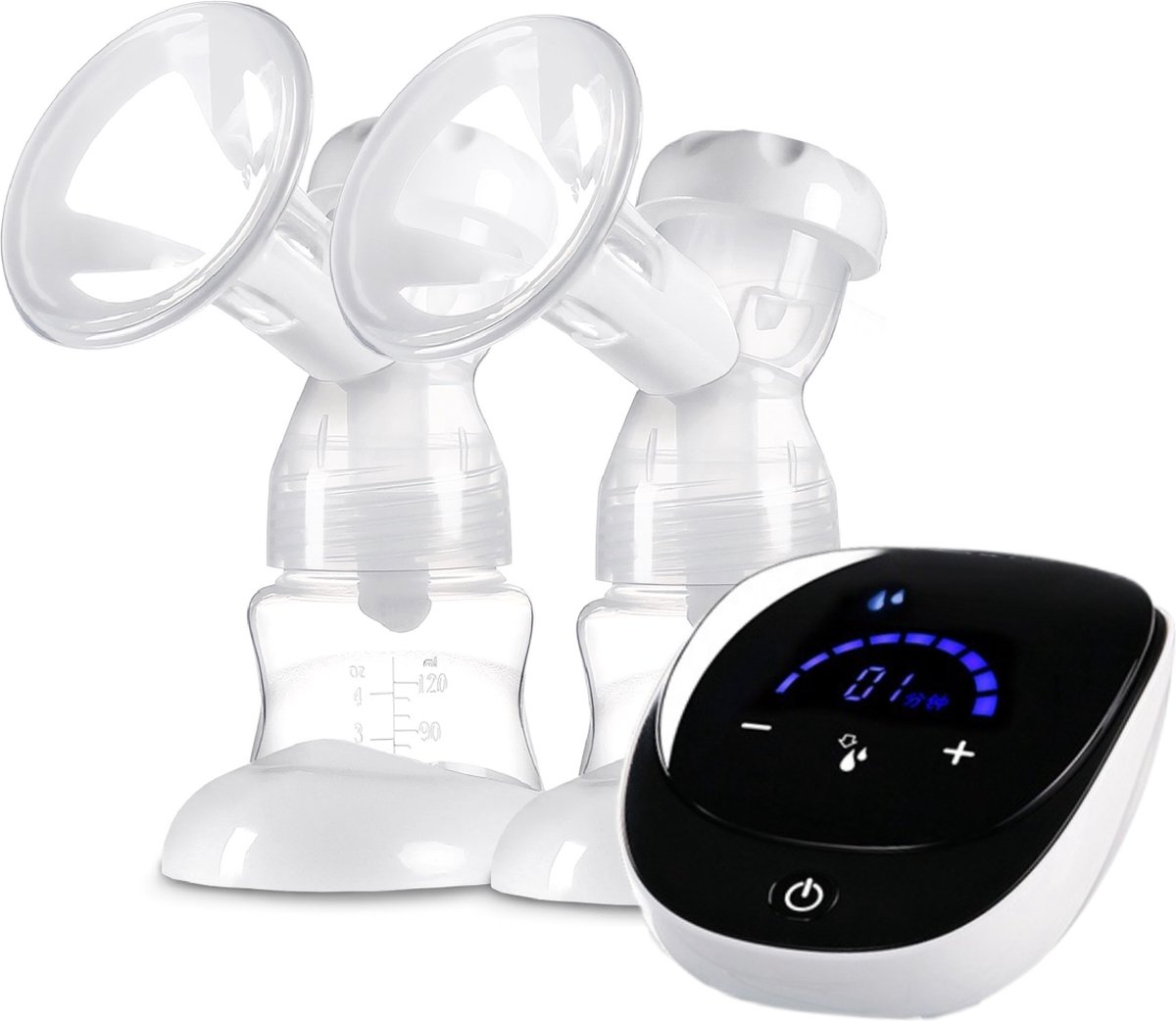 Goedkoopste Horigen Beature Dubbelzijdige Elektrische Borstkolf 3D borstschild 24 mm