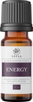 Energy Blend - 10 ml - 100% Puur -Gemengde Etherische Olie van Rozemarijn - Elemi - Pepermunt - Basilicum - Knoflook - Gember