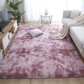 Milla Tapijten - Fluffy Vloerkleed - Tapijt - Extra Zacht - Kleur: Roze - 80x160 cm