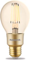 Marmitek GLOW MI - Lampe LED à filament WiFi intelligent | E27 | 650 lumens | 2500 K | 6 W = 40 W | A60 | 118 millimètre