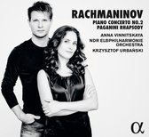 Anna Vinnitskaya, Krzysztof Urbanski, NDR Elbphilh - Piano Concerto No.2, Paganini Rhapsody (CD)