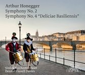 Sinfonieorchester Basel, Dennis Russell Davies - Honegger: Symphony No.2 - Symphony No.4 Deliciae Basiliens (CD)