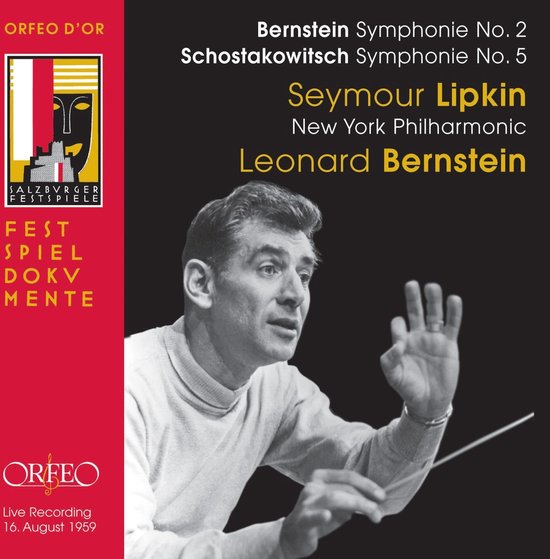 New York Philharmonic Orchestra, Leonard Bernstein - Bernstein: Symphonie No. 2 | Schostakowitsch: Symphonie No. 5 (CD) (Remastered)