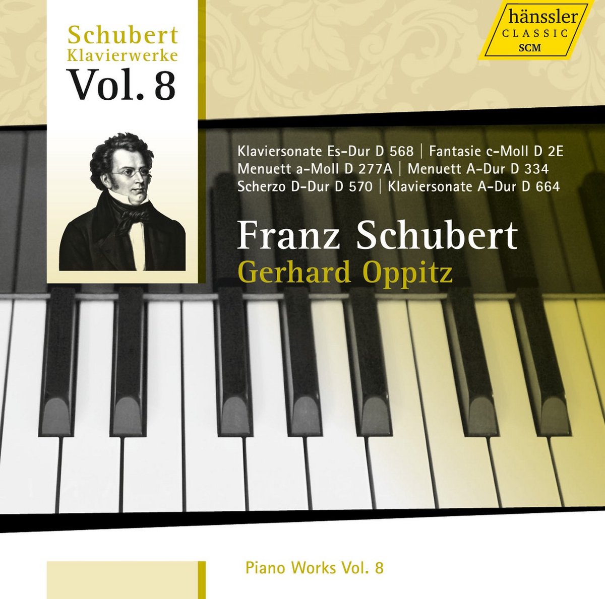 Gerhard Oppitz - Schubert: Piano Works Volume 8 (CD)