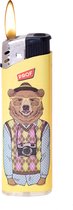 Aansteker – “ Hipster Animal  “design  - 50 stuks – Lighter  - Briquet