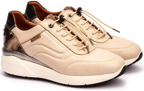 Pikolinos w6z-6695c1 - dames sneaker - beige - maat 41 (EU) 8 (UK)
