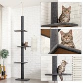 Verstelbare Katten Krabtoren - Krabpaal - 228-274cm