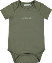 Babylook Romper Korte Mouw Boefje Deep Lichen Green