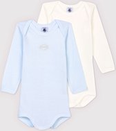 Petit Bateau Set van 2 Baby Jongens Rompertje - Maat 62