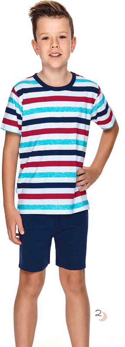 Taro Short Pyjama - Luka - 100% Katoen. Maat 134 cm / 9 jaar