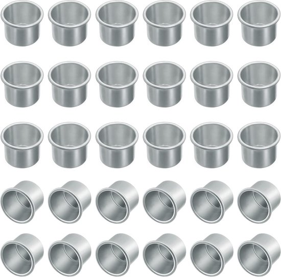 Bougeoir En Métal Doré Lot De 15 - Bougeoirs Décoratifs Vintage De Différentes Tailles