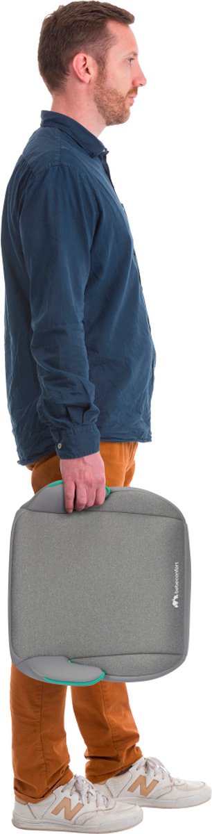 Bebeconfort Manga i-Safe - Zitverhoger - Tinted Grey van Bebeconfort — afbeelding 4
