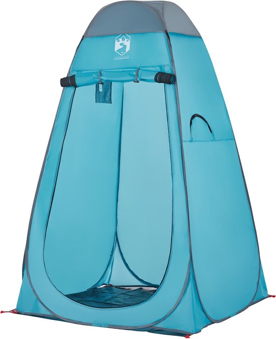 vidaXL - Privacytent - pop-up - waterdicht - blauw van Vidaxl — afbeelding 4