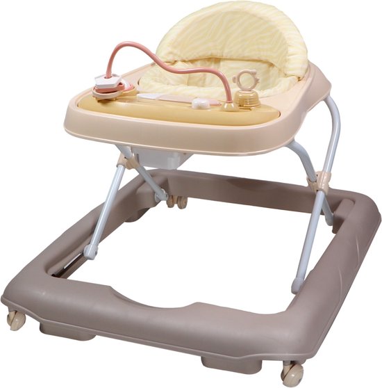 Tryco Baby Walker Zebra Beige Loopstoel van Merkloos — afbeelding 4