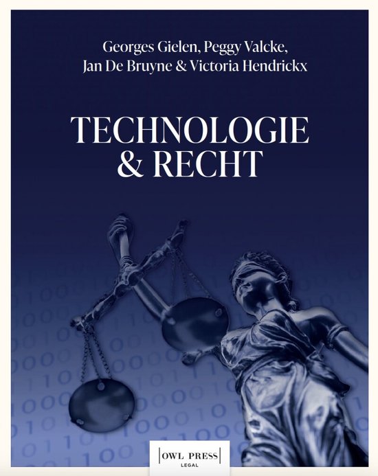 Technologie en recht - cover