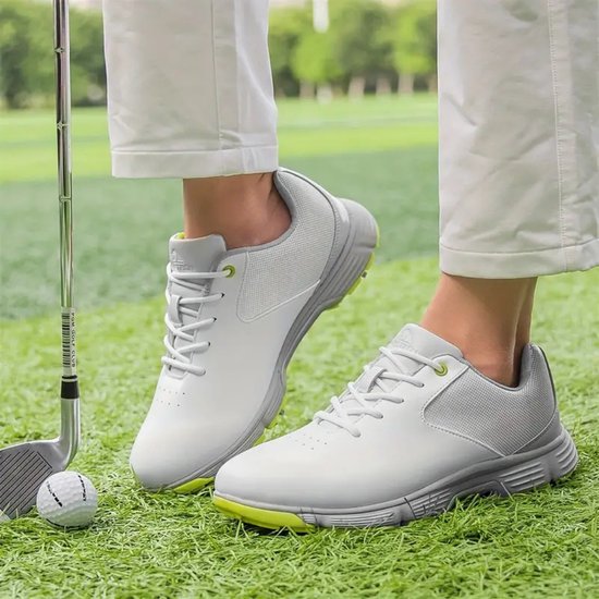 Nivard Golfschoenen Heren - Golfkleding - Golfschoenen Antislip - Waterdicht - Golfen - Met Spikes - Zwart - 39 van Nivard — afbeelding 5