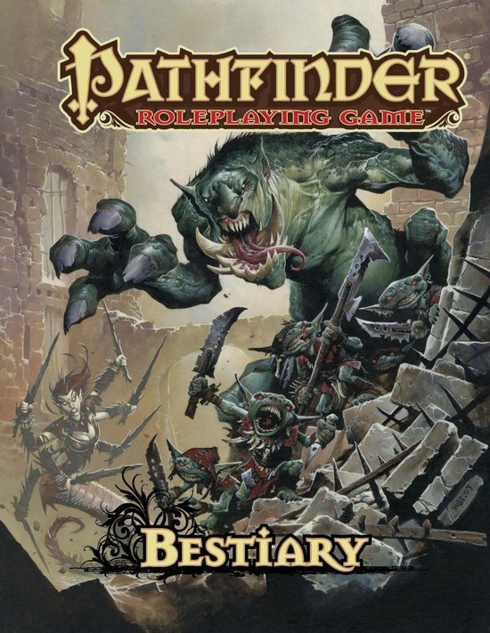 Pathfinder Roleplaying Game Bestiary - cover