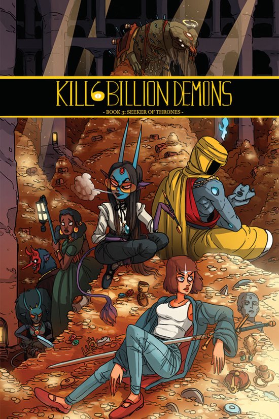 Kill 6 Billion Demons Book 3 - cover
