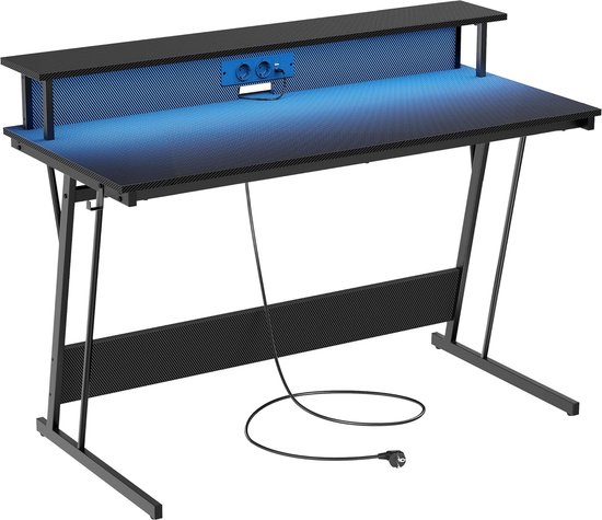 Rechthoekig - Bruin - Vasagle - Slaapkamer - Modern - Bureau