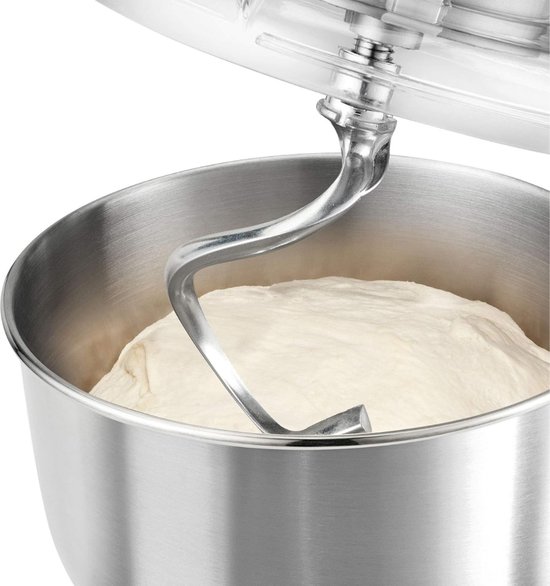 White-Label® Keukenrobot - Keukenmixer - Deegmachine Zwaar Deeg - Zilver van Merkloos — afbeelding 3