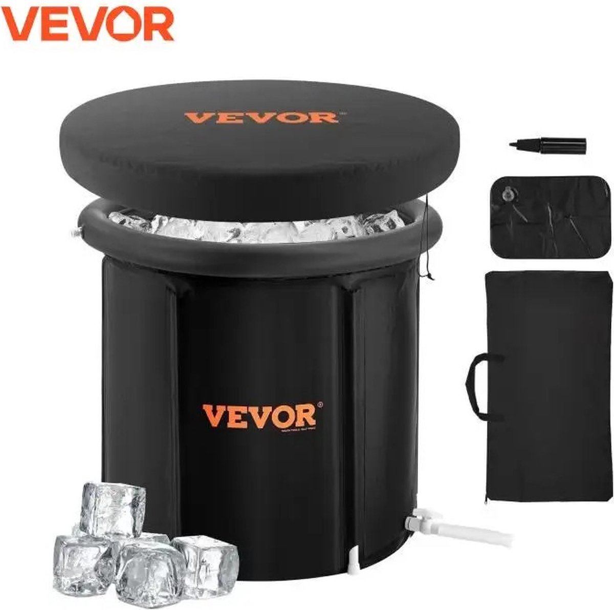 Mygroot- IJsbad XXL - Dompelbad - Complete IJsbad Starterpack - Zitbad Set - Ice Bath Inclusief Thermometer