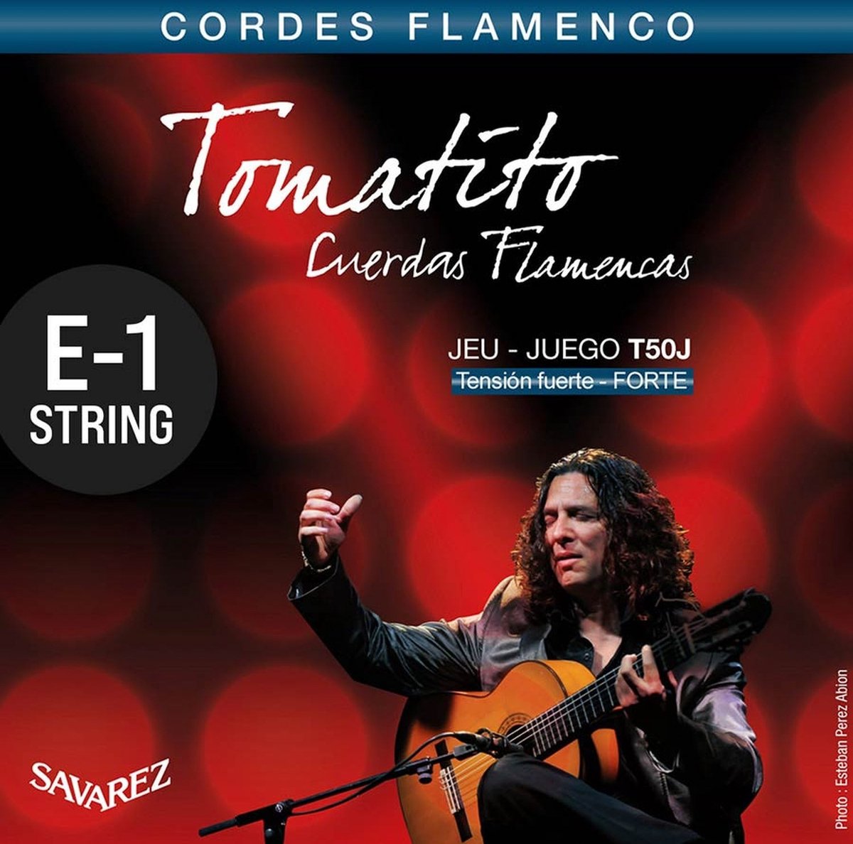 Savarez T51-J E-1 snaar, from Tomatito signature set, flamenco, hard tension
