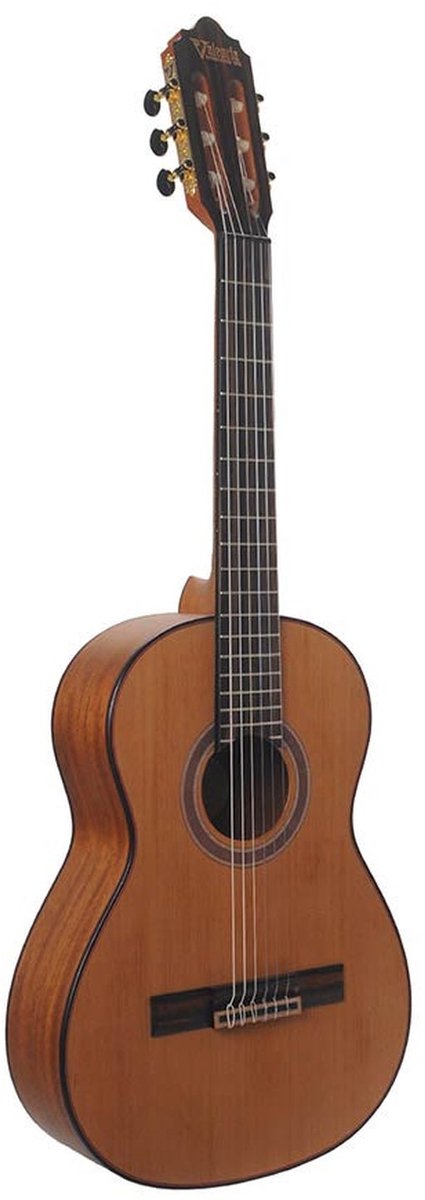 Valencia VC713 klassieke gitaar 3/4, solid red cedar top, mahonie zij- en achterblad, satin finish