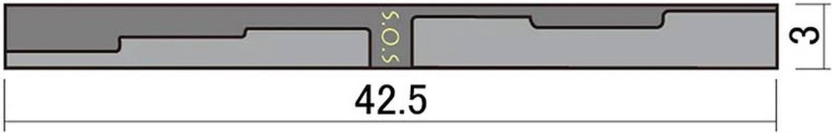 Hosco Japan SOS-AG1 Sound Offset Spacer voor Stalen Snaren Akoestische Gitaren