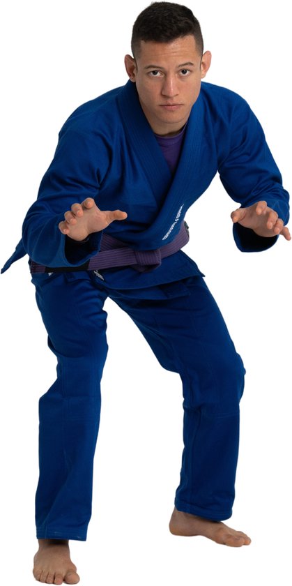 Combinaison JJB Ground Force Basic V2 - Blauw A2L