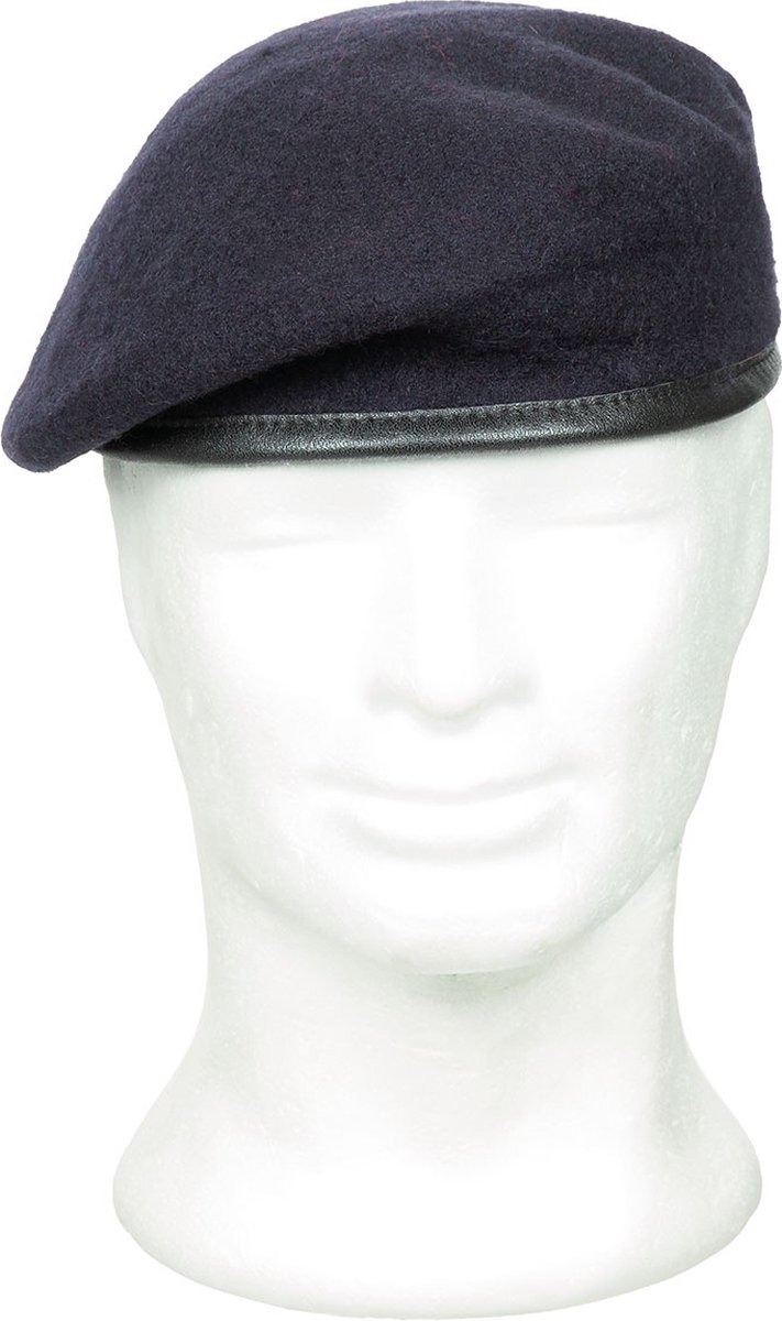 MFH Franse Commando Baret in Duitse uitvoering - blauw - maat 59