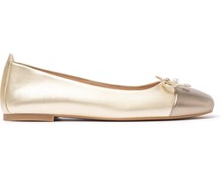 UNISA BELLE_25_LMT Dames Ballerina's - PLATIN/MUM - Maat 38