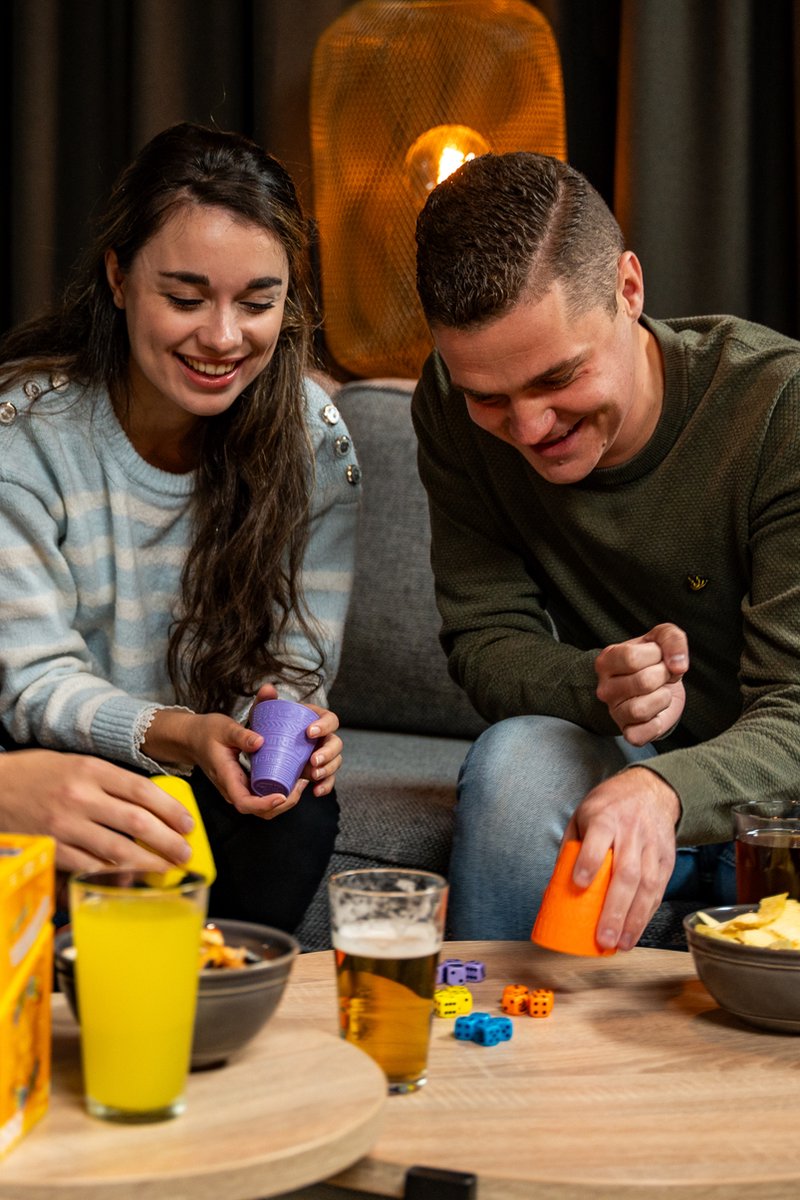 Perudo – Spannend Dobbelsteen Blufspel | Gezelschapsspel voor 2-6 Spelers | Vanaf 8 Jaar | Liar’s Dice Variant — afbeelding 4