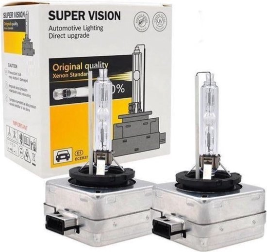 TLVX D3S HID Xenon Lampen 5000k (set 2 stuks) Helder wit licht / HID