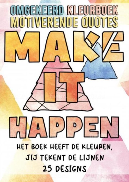 Omgekeerd Kleurboek - Quotes - Het Boek Heeft de Kleuren, Ji ... - cover