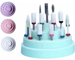 Grinding Head Storage - Nail Drill Display Holder Stand - Nail Drill Storage Box - Nail Grinding Head Storage BoxMerkloos