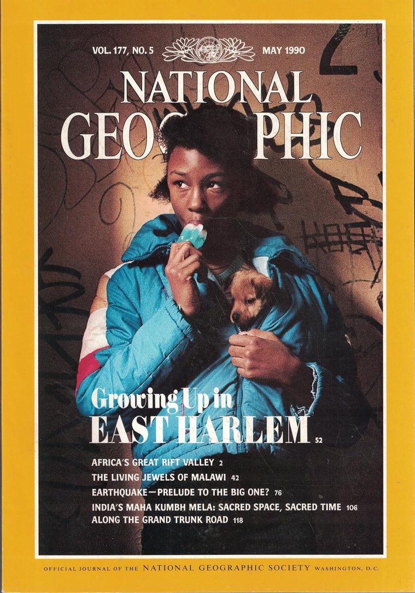 NATIONAL GEOGRAPHIC MEI 1990 EDITIE ENGELS TIJDSCHRIFT