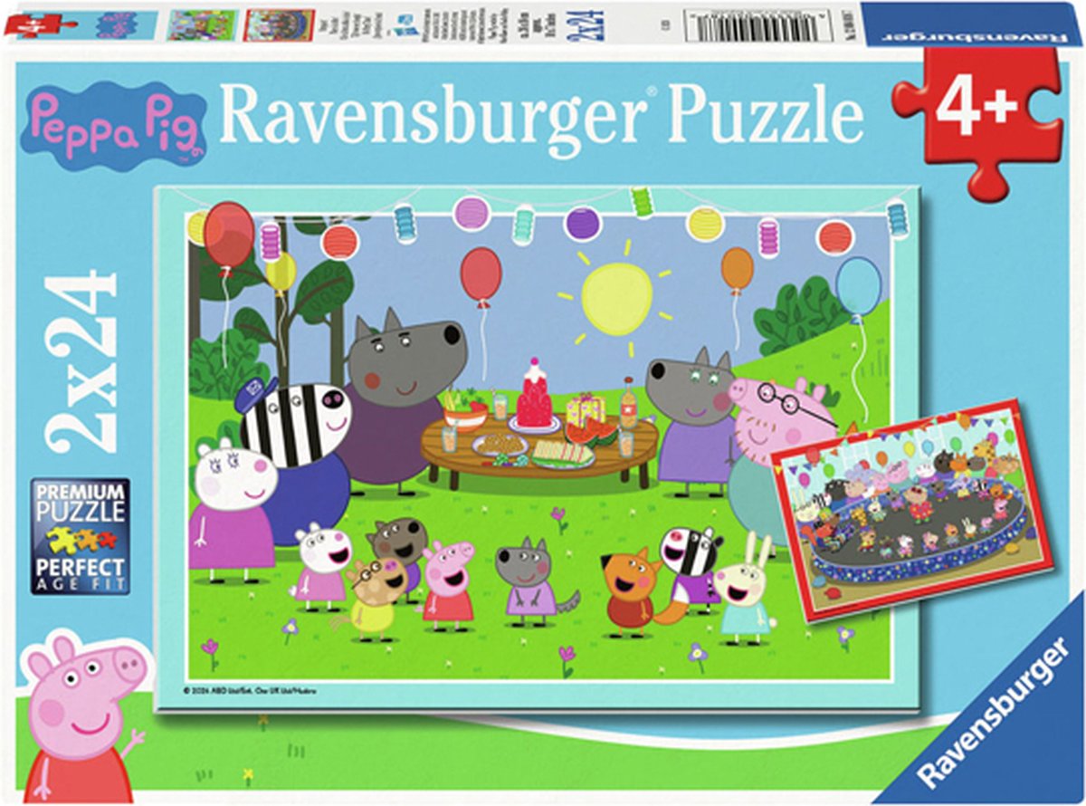 Peppa Pig 2x24 stukjes