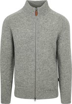 Barbour Talder Zip Vest Wol Grijs - Maat S - Heren