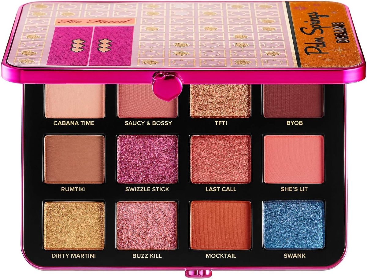 Goedkoopste TOO FACED Palm Spring Dreams Eyeshadow Palette - Peaches and Cream Collection - Oogschaduw Palette - Cadeau