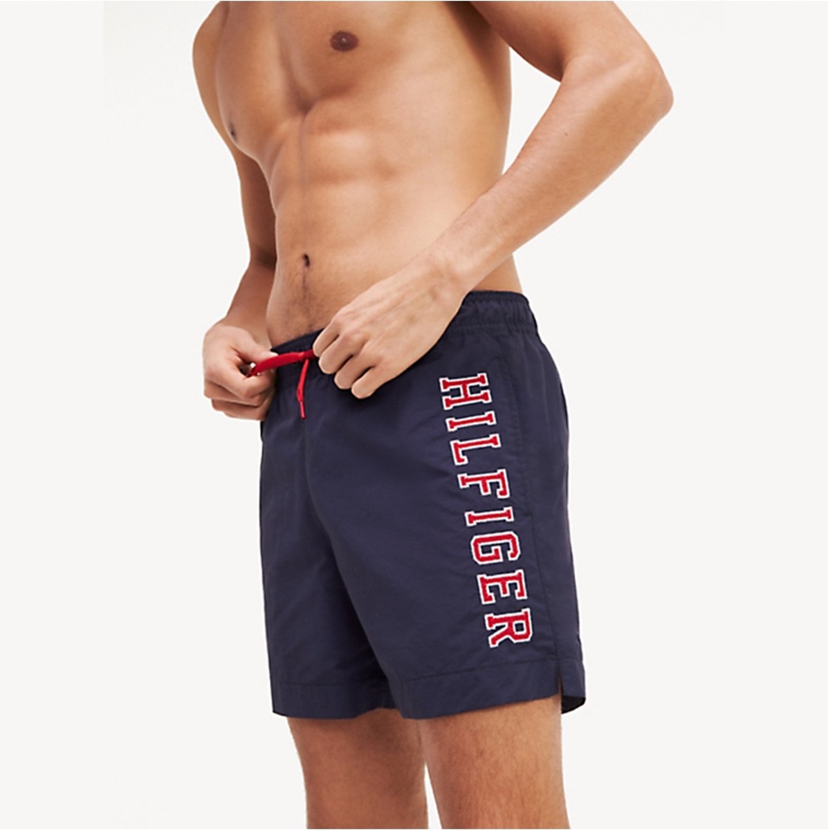 drawstring Blauw