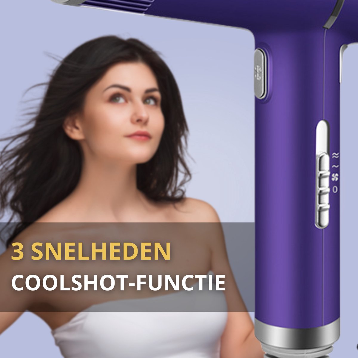 BlowSense® T-Power Föhn met Diffuser - Ionentechnologie - afbeelding 2